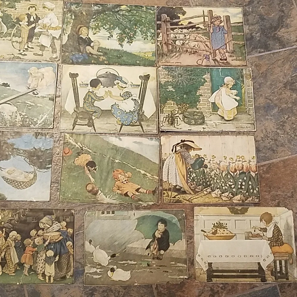 💕Jessie Willcox Smith* Nusery Rhyme Prints!!